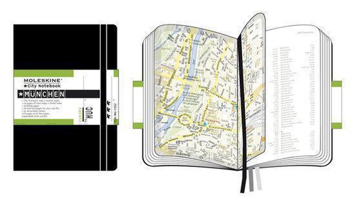 Een City Notebook MUNCHEN ** zonder recht van retour ** koop je bij Moleskine.nl